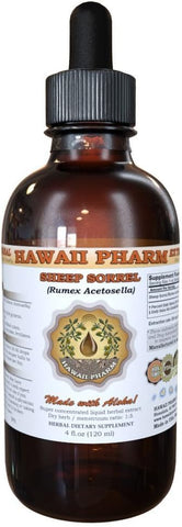 Sheep Sorrel Liquid Extract – Extrato Líquido de Erva Azeda, Orgânico (Rumex acetosella) – Tintura, Hawaii Pharm, 120 ml, Produto Natural