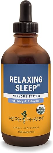Fórmula Herbal Relaxante para um Sono Repousante com Extrato Líquido de Valeriana – 120 ml - Herb Pharm