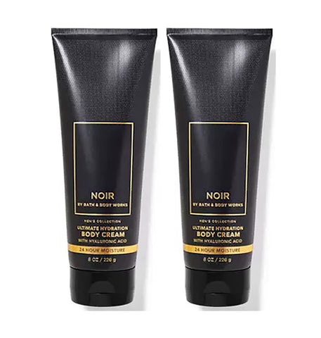Bath & Body Works - Bath and Body Works – Creme Corporal Ultra Hidratante Ultimate Hydration da Coleção Masculina 240ml 2 Unidades (Noir)