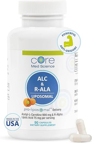 Liposomal ALC – Potente Antioxidante para Saúde Cerebral – 60ml - Core Med Science