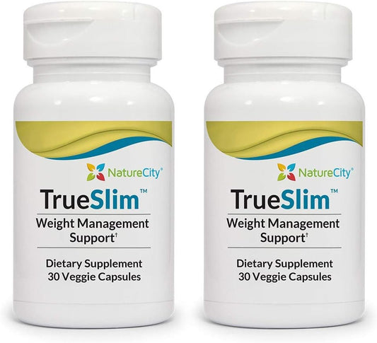 NatureCity - True-Slim 400mg Morosil | Suplemento para Perda de Peso e Gordura | Reduz Acúmulo de Gordura | 60 Cápsulas Vegetarianas | Livre de Transgênicos e Glúten | Feito nos EUA com Extrato de Laranja Sanguínea