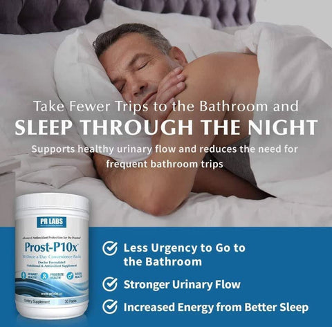 Prost-P10x - Suplementos para Próstata Formulados por Médico, Saw Palmetto, Beta Sitosterol, Prostatite | Marca: Doctor Formulated