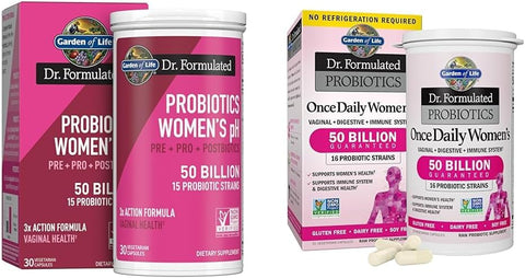 Dr Formulated – Prebióticos, Pósbióticos 3 em 1 – Completo - Garden of Life