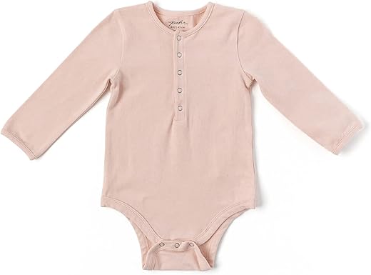PEHR - Essentials One-Piece Rosa Pó – Tamanho 0-3 meses – Marca Essentials