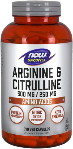 NOW Foods - NOW Sports Nutrition, Arginina – Aumente seu desempenho com o poder da Arginina | 100g
