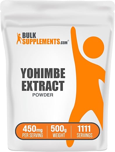 Yohimbe Extract Powder – Extrato de Casca de Yohimbe, Suplementos de Yohimbe para Homens | BulkSupplements.com