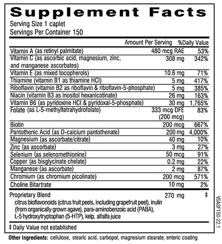 Doctor Wilson's Original Formulations - Fórmula Super Adrenal Stress do Dr. Wilson – Suporte para Adrenais, Eixo HPA, Fadiga e Energia – 150 cápsulas