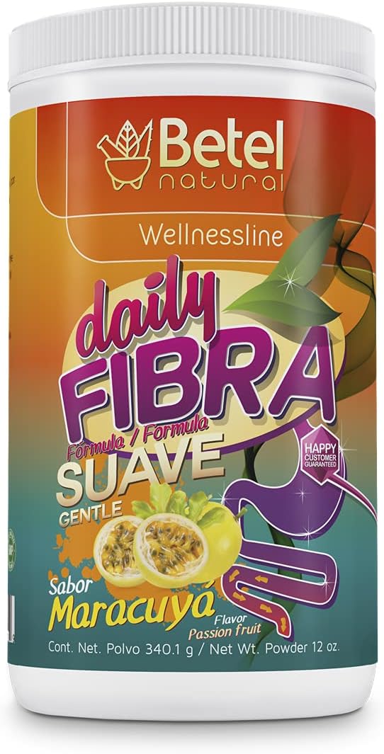 Daily Fibra Suave Formula – Limpeza Suave de Fibras (Maracujá) – 100g - Betel Natural