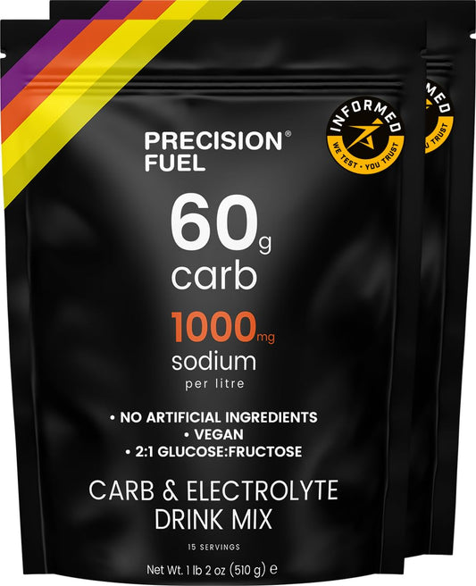 Precision Hydration - Precision Fuel PF 60 Carb: Combustível de Precisão para Máxima Performance – 60 ml