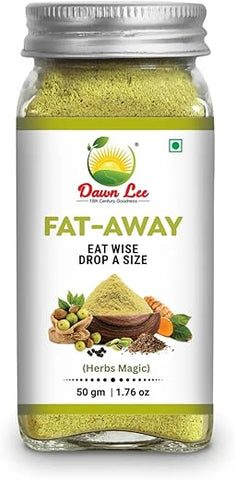 Dawn Lee ( 18th Century Goodness ) - Fat Away | Bebida em Pó Natural para Queimar Gordura Abdominal (50g, Fat Away)