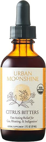 Citrus Bitters Orgânicos Certificados – Alívio de Inchaço* – Suporte à Função Hepática – 30ml - Urban Moonshine