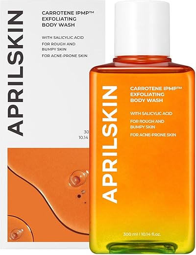 Carrotene IPMP™ Sabonete Esfoliante Corporal | Sabonete de Ácido Salicílico Melhora a Aspereza - Aprilskin