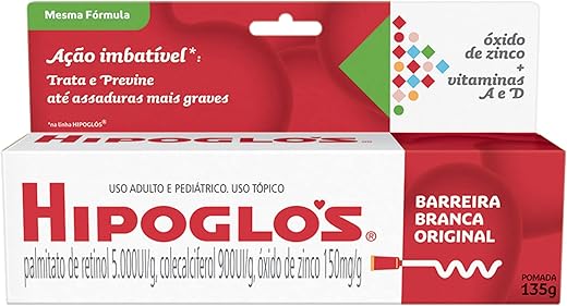 Hipoglós - Hipoglos 135g – Creme para Assaduras e Proteção da Pele do Bebê