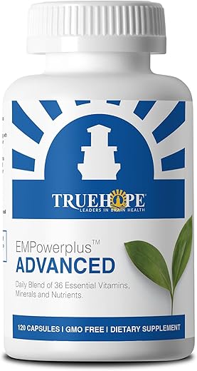 Renova Worldwide - Truehope EMPowerplus Advanced Multivitamínico para Mulheres e Homens – Multivitamínico Essencial de Amplo Espectro e Minerais Quelados para Suporte às Funções Cognitivas – Fórmula Original