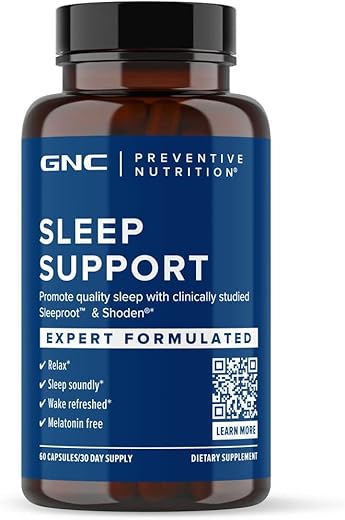 Sleep Support – 60 Cápsulas | 30 Porções | Nutrição Preventiva - GNC