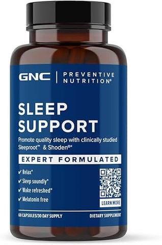 Sleep Support – 60 Cápsulas | 30 Porções | Nutrição Preventiva - GNC