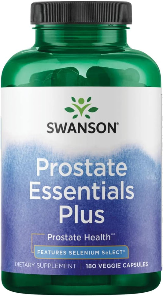 Prostate Plus – Suplemento Natural para Homens Promovendo Fluxo Saudável do Trato Urinário - Swanson