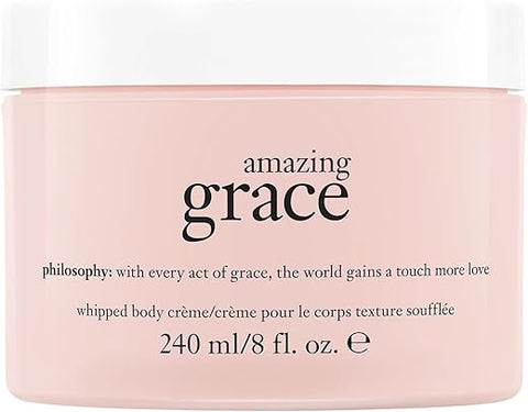 philosophy - Creme Corporal Amazing Grace, 8 Fl. Oz. – Hidratante com Fragrância Delicada