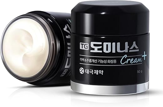 DOMINAS - Creme Plus – Corretor Avançado de Manchas Escuras Coreanas para Tom de Pele Uniforme e Elasticidade da Pele. Niacinamida, Pantenol, Ureia, Trealose
