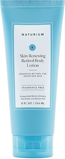 Loção Corporal Renovadora de Pele com Retinol Encapsulado – Cuidados Avançados para Firmeza e Anti-Envelhecimento da Pele - Naturium