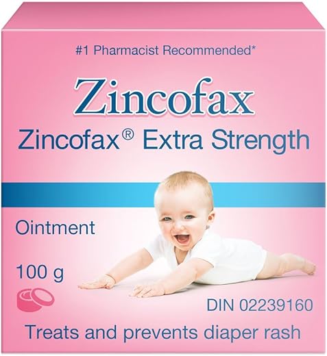 Zincofax - Pomada ‘EXTRA FORTE’ para Tratamento, Cicatrização e Prevenção de ASSADURAS GRAVES 100 g