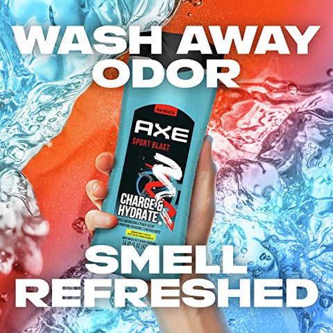 AXE - Axe Body Wash Charge – Limpeza Energizante para o Corpo 250ml