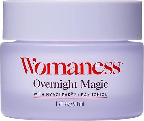 Creme Facial Noturno Womaness Overnight Magic – Antienvelhecimento