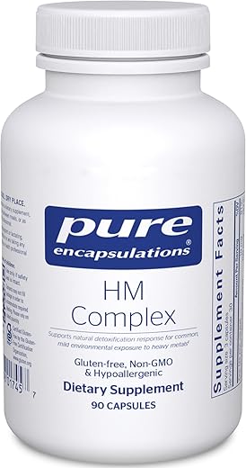 HM Complex | Suporte para o Processo Natural de Desintoxicação do Corpo* | 90 Cápsulas - Pure Encapsulations