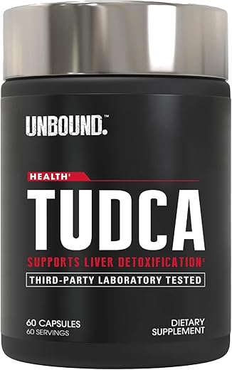 Unbound by NutraBio – Suplemento Tudca, 60 Cápsulas – Auxilia na Saúde do Fígado, Desintoxicação e Bem-Estar Geral
