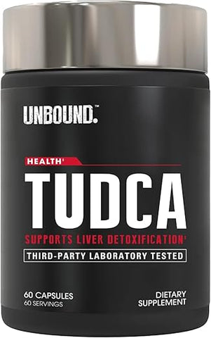 Unbound by NutraBio – Suplemento Tudca, 60 Cápsulas – Auxilia na Saúde do Fígado, Desintoxicação e Bem-Estar Geral