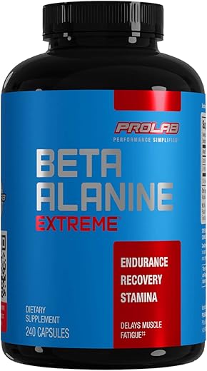 ProLab - Prolab Beta Alanine Extreme – 240 Cápsulas – Embalagem com 240 – Alta Potência – Marca Prolab