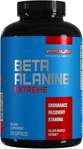 ProLab - Prolab Beta Alanine Extreme – 240 Cápsulas – Embalagem com 240 – Alta Potência – Marca Prolab