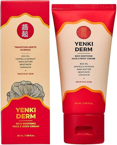 Yenki Derm - Creme para rosto e corpo | 50 ml | 1 unidade