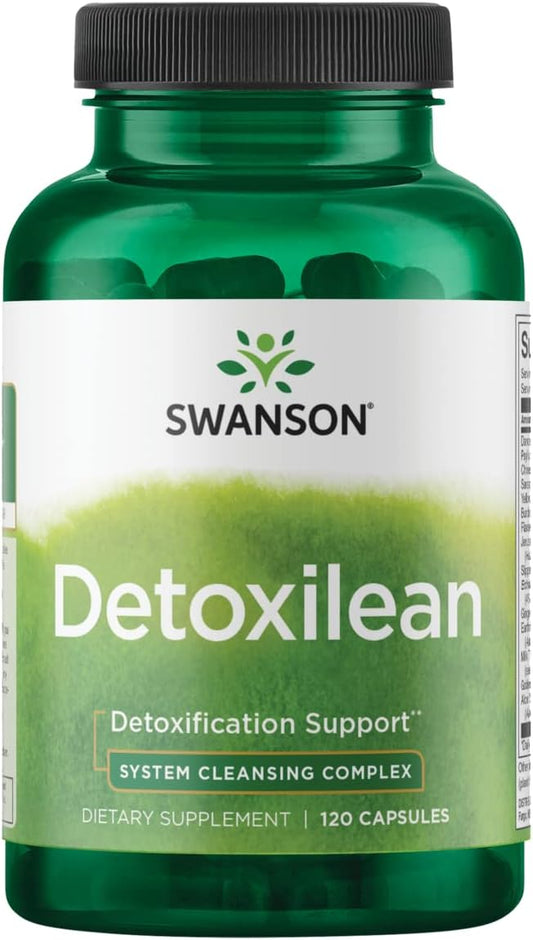 Detoxilean 120 Cápsulas – Fórmula Detox Avançada para Desintoxicação – 120 Cápsulas - Swanson