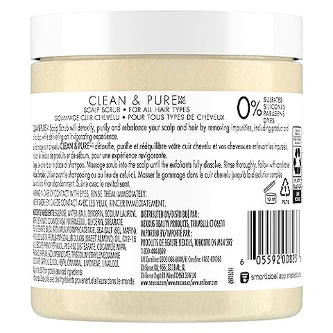 Hair Scrub Sem Sulfato para Nutrir – Cabelos Saudáveis e Brilhantes - Nexxus