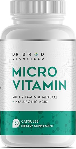 Dr Brad Stanfield - Dr Brad Multivitamínico Diário de Baixa Dose – Fórmula Completa – 60 Cápsulas