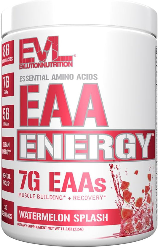 Nutrition EAA Energy – Pré-Treino Energético 300g - Evlution