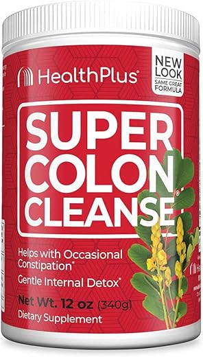 Super Colon Cleanse: Desintoxicação de 10 Dias – Mais de 1 Limpeza, 340g - Health Plus