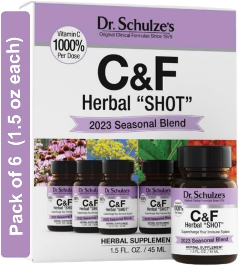Dr. Schulze's - Dr. Schulze’s Herbal Shot | Extrato Orgânico | Livre de Glúten | 30ml