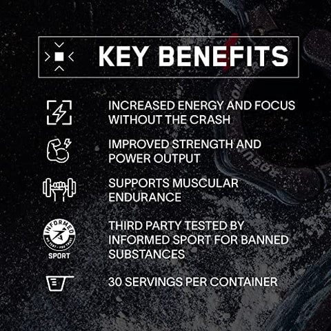 BARE PERFORMANCE NUTRITION - Bare Performance Nutrition BPN Flight Pré-Treino, Energia e Foco Mental, Resistência Melhorada | 300g