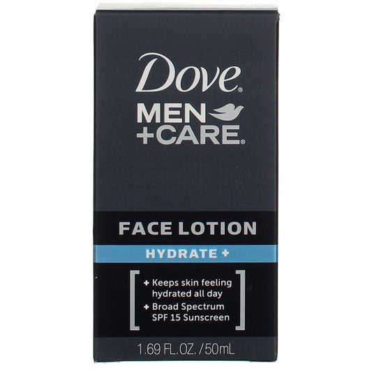 DOVE MEN + CARE - Dove Men Care Loção Facial Hidratante FPS 15 – 50ml (Pacote com 3 unidades)