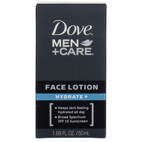 DOVE MEN + CARE - Dove Men Care Loção Facial Hidratante FPS 15 – 50ml (Pacote com 3 unidades)