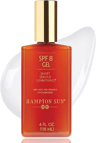 Hampton Sun Gel FPS 8, 120 ml – Proteção Solar de Luxo