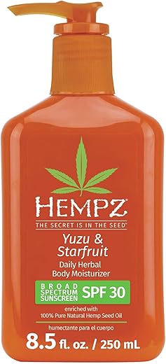 Yuzu: Loção Corporal Hidratante 200ml – Fragrância Cítrica - Hempz