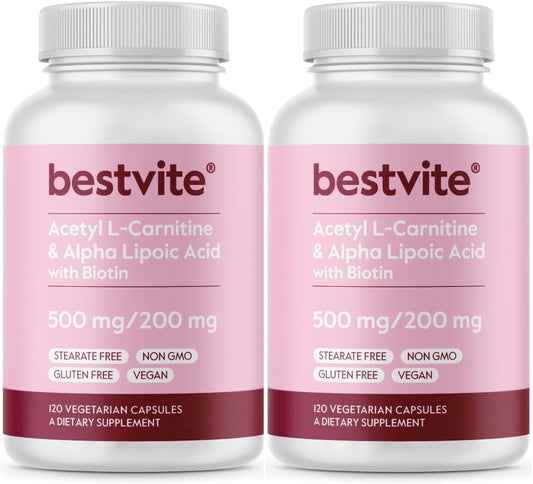 Acetyl L-Carnitine 500mg – Potencialize sua energia e desempenho físico - BESTVITE