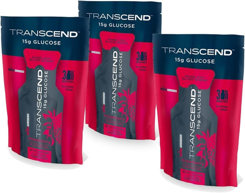Alitaver - Géis de Glicose de Morango 15g em Embalagens de 3 por Transcend (3)