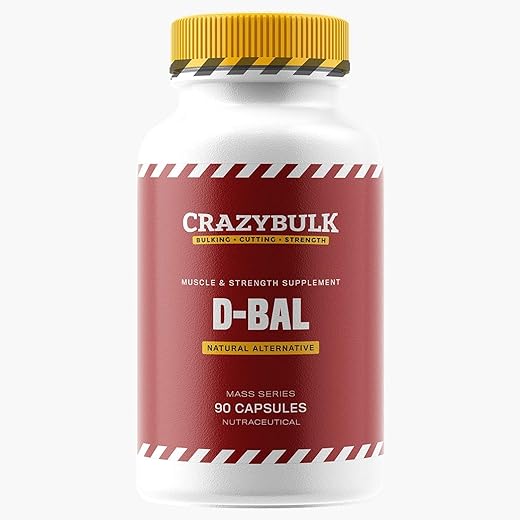 Generic - CrazyBulk D-BAL – Ganho de Força e Massa Muscular – 90 Cápsulas – Fabricado na Índia