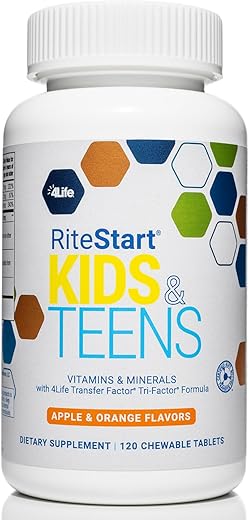 RiteStart Kids – Suplemento Nutricional para Crianças – 60 Sachês - 4Life