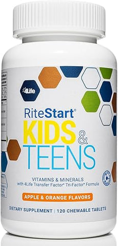RiteStart Kids – Suplemento Nutricional para Crianças – 60 Sachês - 4Life
