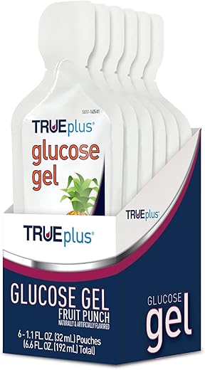 Gel de Glicose, Sabor Ponche de Frutas – Sachê de Gel – Pacote com 6 – 30g cada - TRUEplus